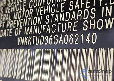 2016 Toyota Yaris Le z USA, uszkodzony, nr VIN VNKKTUD36GA062140